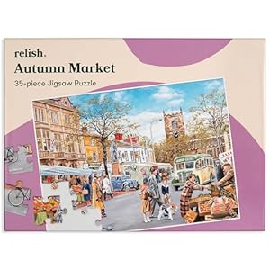 Relish Autumn Market Puzzel, 35 delen, ontworpen voor ouderen met dementie/Alzheimer’s