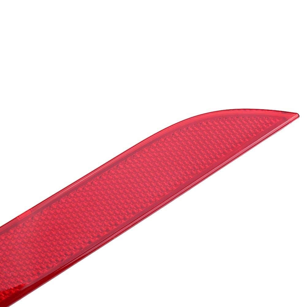 Riflettore paraurti posteriore, 1 Paia Sinistra e Destra Paraurti Posteriore Riflettore Adesivo Copertura per BMW Serie 5 E60 2003-2007 63146915039 63146915040, riflettore posteriore anteriore