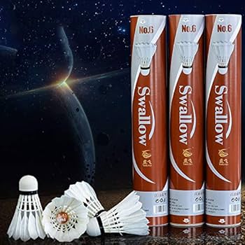 Amazon | バドミントン シャトル 12 ピース練習シャトル ボール