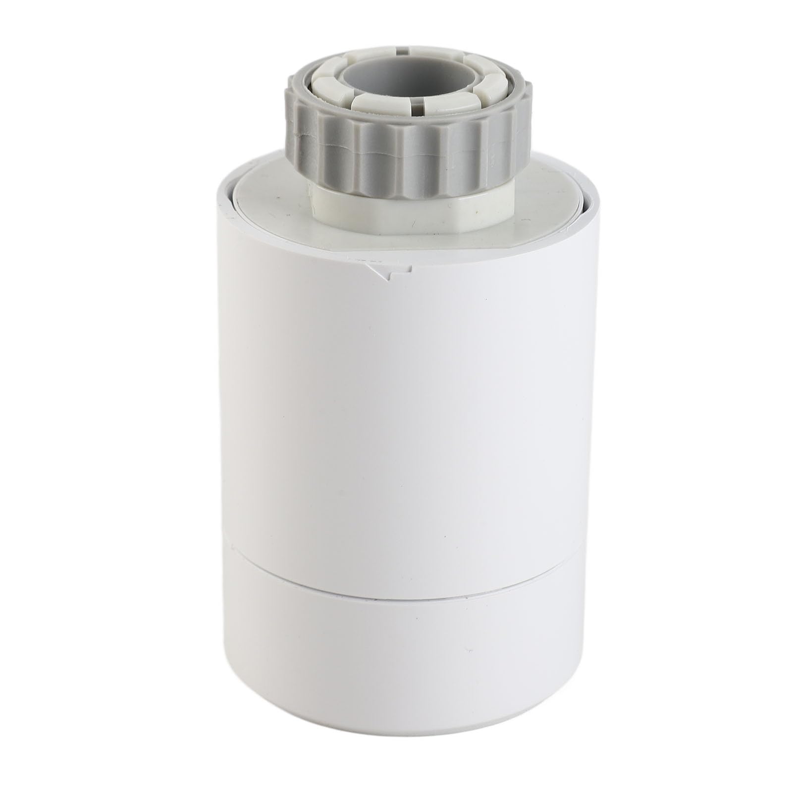 Temperaturregler, thermostatischer Heizkörper, Smart Home, programmierbarer Thermostat, intelligentes Temperaturregelgerät für Haushaltsheizsysteme, weißes ABS-Material, 56 mm