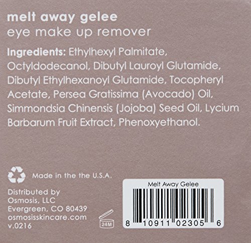 Osmosis Skincare Eye Make Up Remover, Melt Away Gelee #TOP2