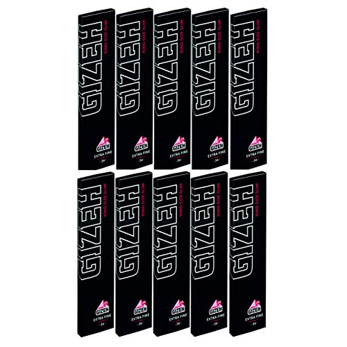 Slim 10 x Gizeh King Size Papers Extra Fine 10 x 34 Hojas