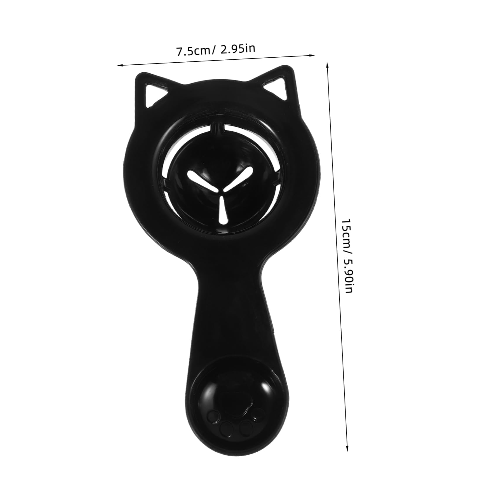 MUCKLILY Cat Yolk White Separator Practical Separator Tool for Effortless Cooking Baking Dishwasher Safe Multi-use Kitchen Gadget for Home Use