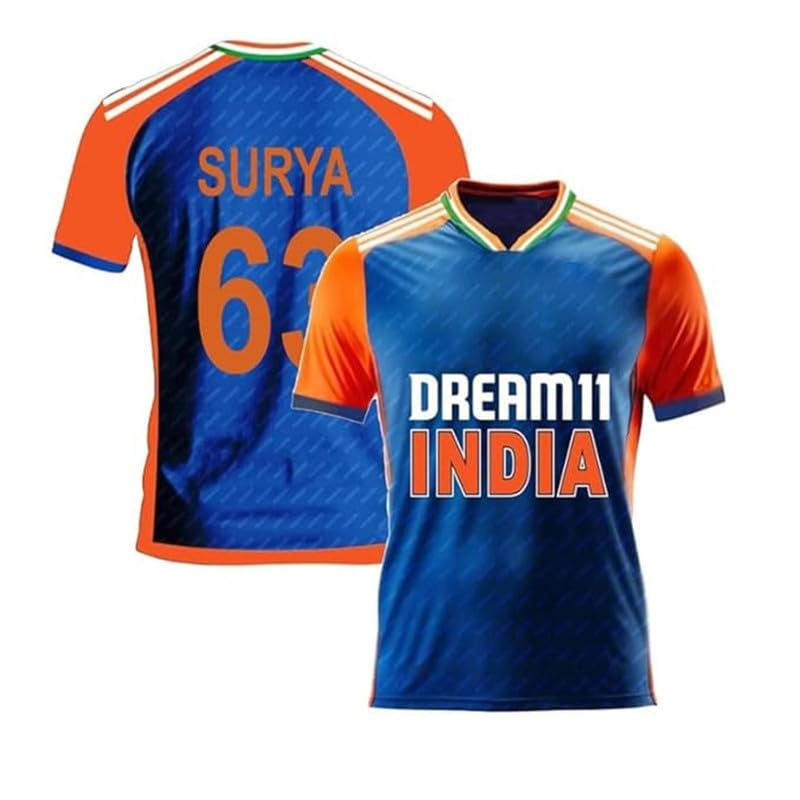 Sports India t20 Jersey 2024 World Cup for Men & Boys