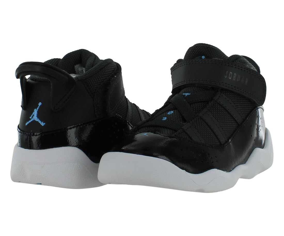 Nike Jordan 6 Rings Infant/Toddler Shoes Size 9, Color: Anthracite/University Blue