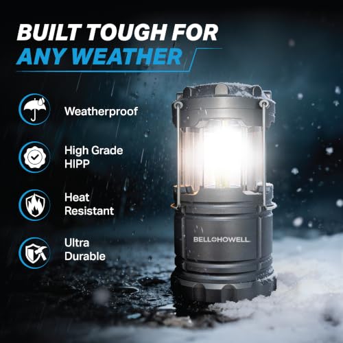 TACLIGHT Multipurpose Camping Lanterns, 4 Pack, Battery Powered - Image 2