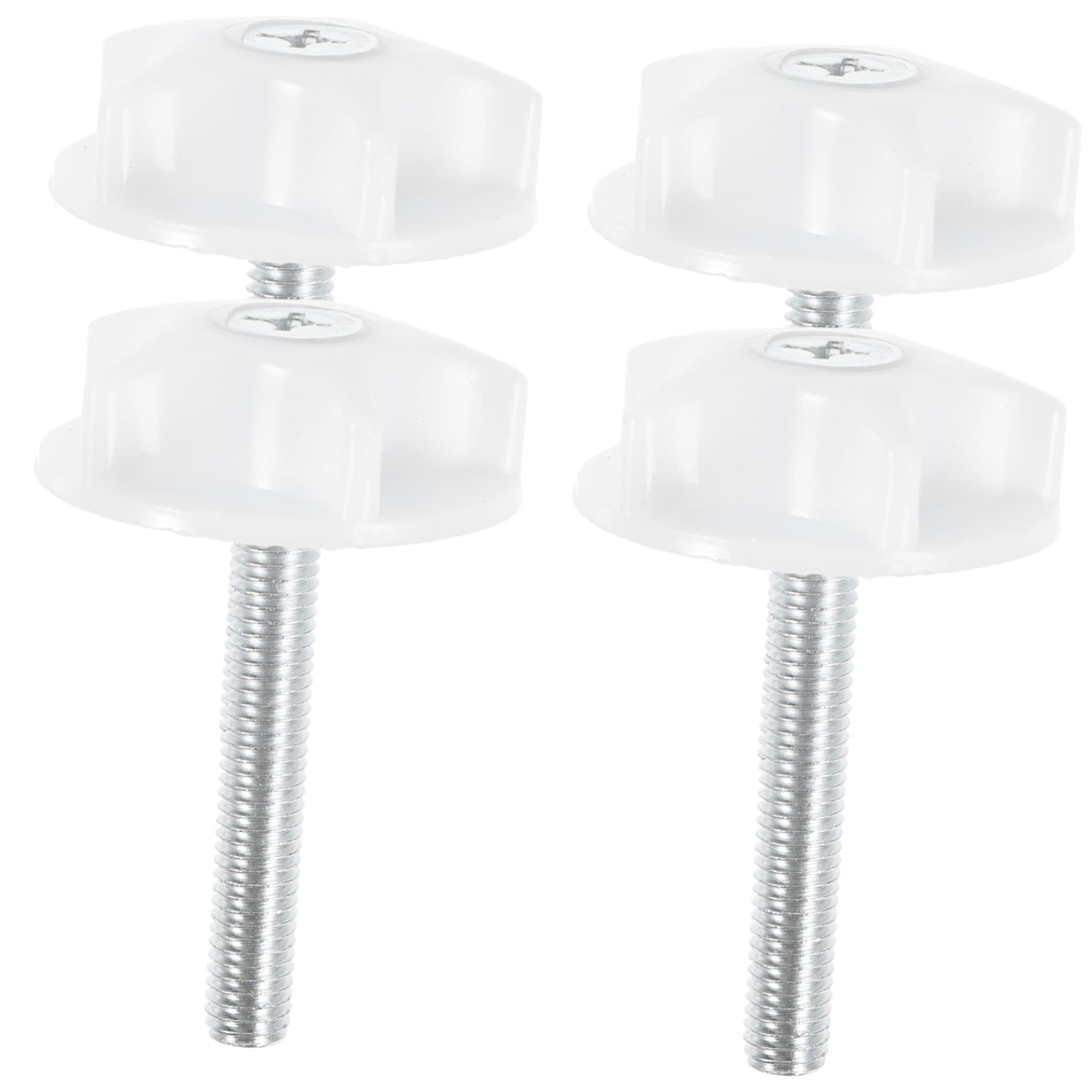Angoily Bed Bolts for Headboard 4pcs Screws Washers Easy Install Bed Frame Screws and Bolts