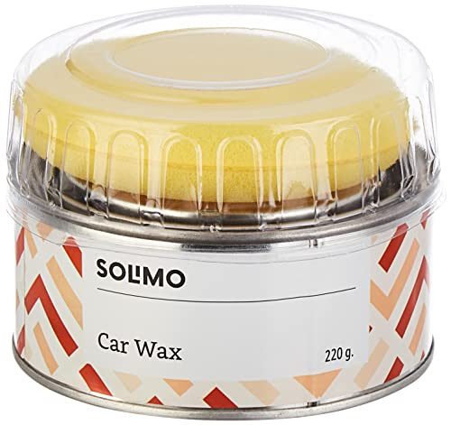 Amazon Brand – Solimo Car Wax, 220 GMS Amazon Brand – Solimo Car Wax, 220 GMS