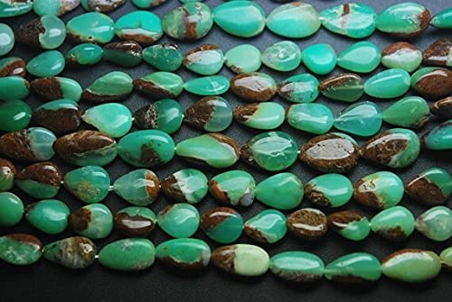 Chrysoprase naturelle sans défaut de perçage pour monter des bijoux lisses LKBEADS