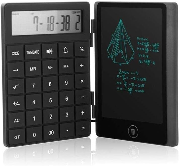 Folding Compact Calculator 10-Digit LCD Tablet Rechargeable Children's Drawing Board Electronic Blackboard