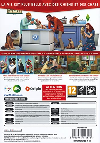 Les Sims 4 Chiens et Chats (EP4) Pcwin | Code dans la Boite | Jeu Vidéo | Français