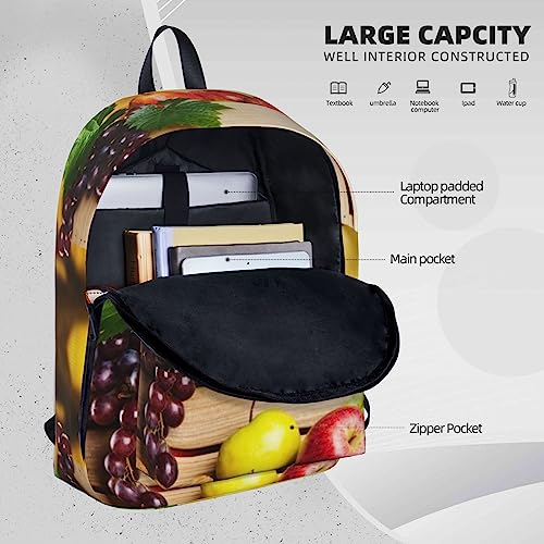 Sac à dos imperméable tulipes blanches pour protéger vos affaires - 6