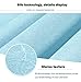 MelunMer Blue Peel and Stick Wallpaper 118In L 15.7In W Self Adhesive Removable Wallpaper for Bathroom/Bedroom Modern Contact Paper Silk Textured Blue Contact Paper for Cabinets Shelf Waterproof