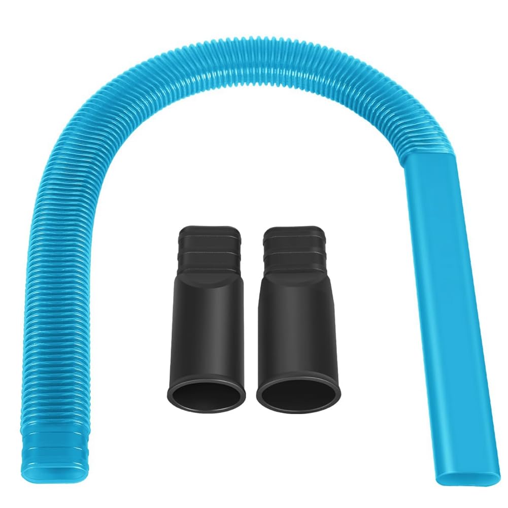 Ohsilv Blue Flexible Crevice Nozzle For Universal Vacuum Cleaners, Extension Nozzle With 32Mm & 35Mm Connection, For Dryer Lines