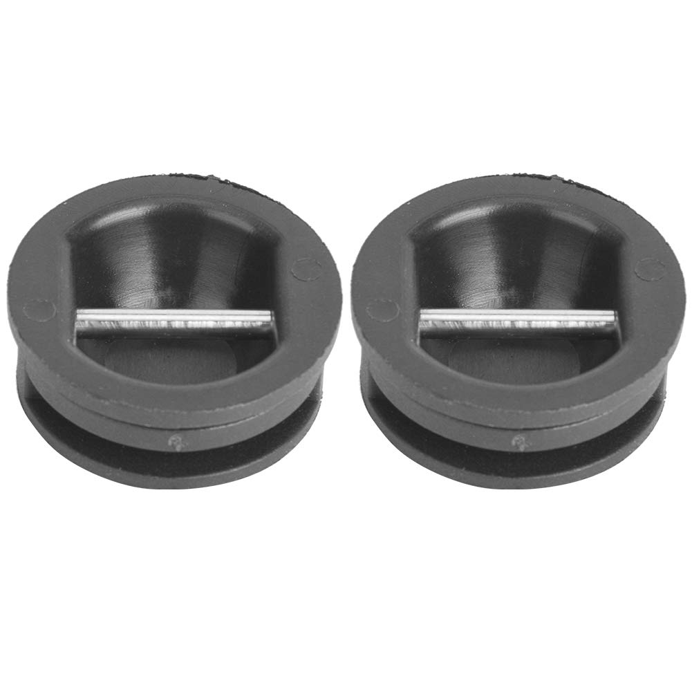 NIBEMINENT2 pcs Surfing Leash Plug Surfboard Longboard Shortboard Paddle Board Foot Rope Cup Professional Accessoriesblack