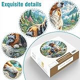 Zoom IMG-2 finnish spitz puzzle rotondo 1000 Zoom IMG-2 finnish spitz puzzle rotondo 1000