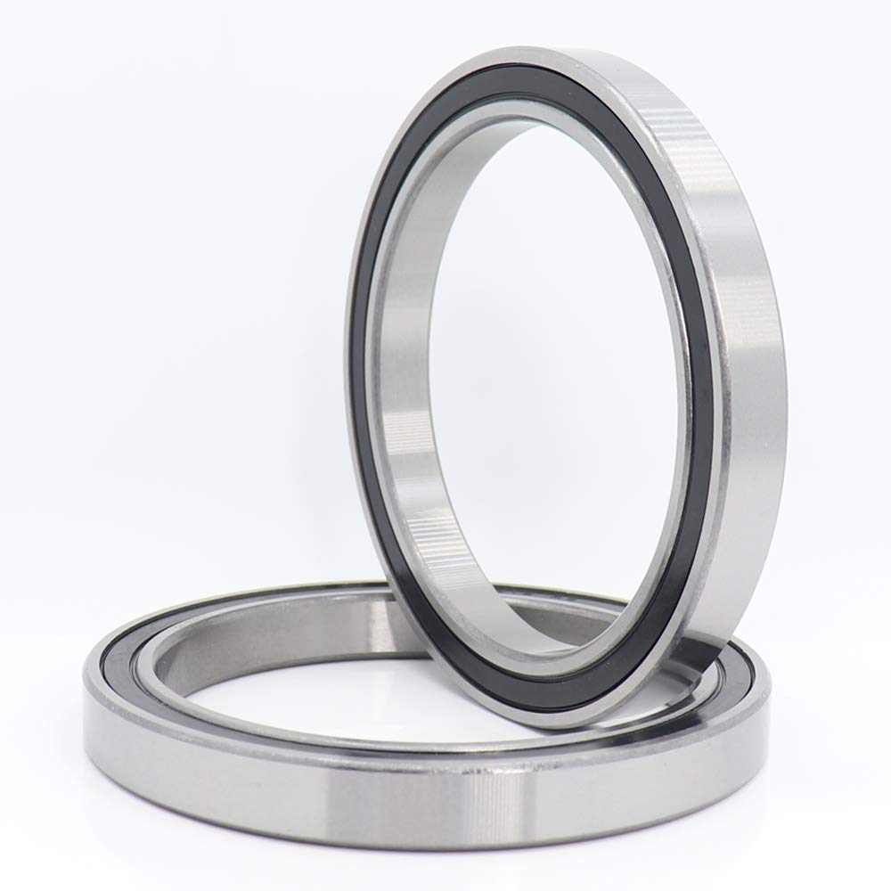 JIYAMI'EN EL-Zhou 6813 2RS ​​Gorge Profonde roulements à Billes ABEC-1 métrique Mince Section Roulements 61813RS 6813RS 4PCS Chrome précision en Acier Roulement 65x85x10MM