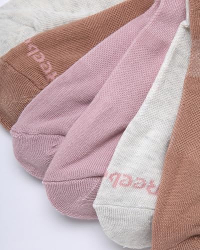 Image of Reebok Womens Quarter Socks 12 Pack Moisture Wicking Athletic Socks | Moisture-Wicking Fabric with a Flexible Stretch Fit, Arch Support and a Comfort Toe Seam