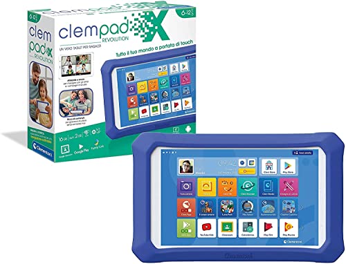 Clementoni X Revolution, Bambini-Tablet clempad 6-12 Anni, 8...