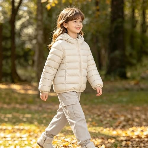 Kids Winter Jacket Szie 7-8 Toddler Boys Girls Lightweight Puffer Coat - image 6