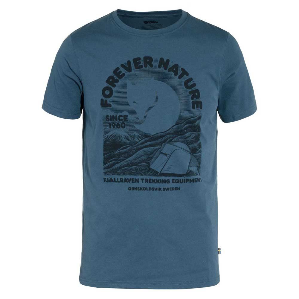 Fjallraven 86976-534 Fjällräven Equipment T-Shirt M T-Shirt Men's Indigo Blue Size M