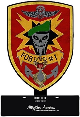 MACVSOG FOB 1 Vietnam Table Top Sign