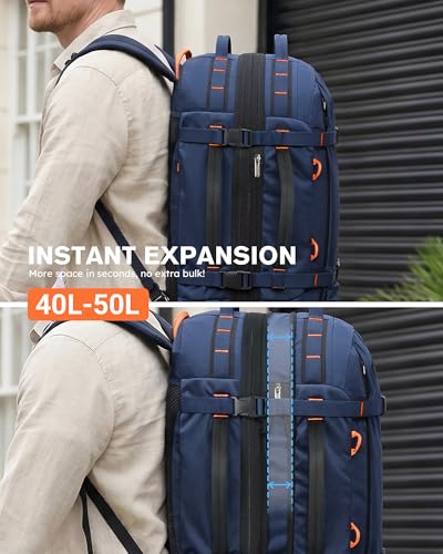 Tolaccea Travel Backpack 40-50L, 16" Laptop Carry On Duffle for Travel Work - image 5