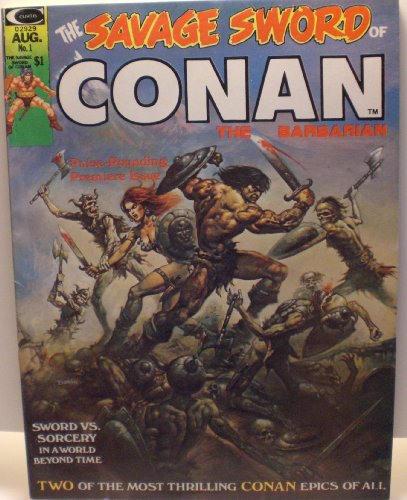 Savage Sword of Conan Volume 1 Number 1 August ... B005LIDHHO Book Cover