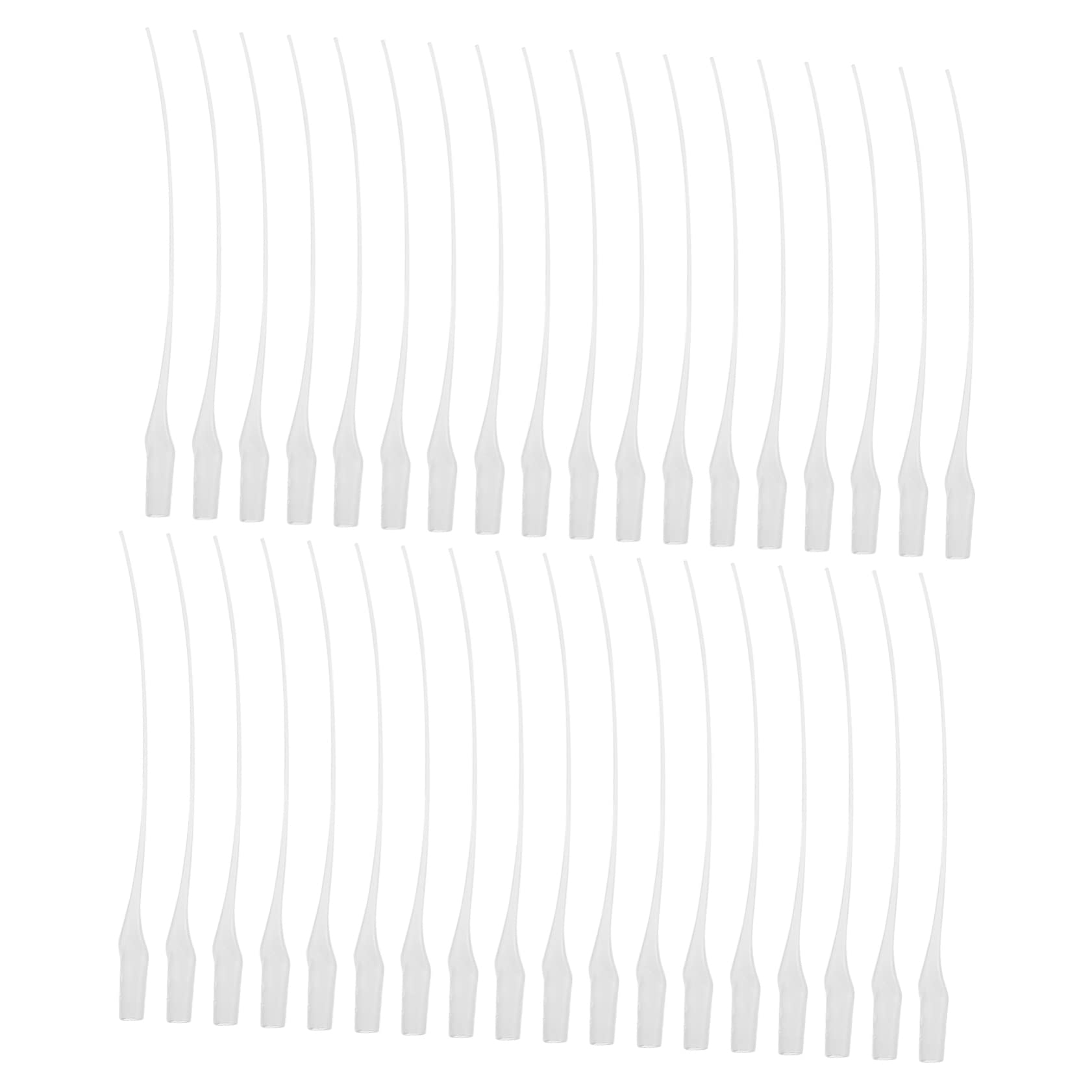CIYODO 500Pcs Glue Dispensing Tubes Precision Applicator Tips for Crafts Nozzle Extender Tips for Glue Control Art Projects for Home and Model Use