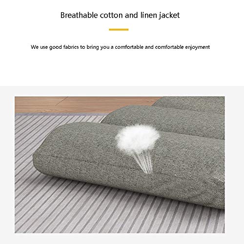 Silla de meditación plegable ajustable con respaldo, sofá perezoso de 5 engranajes, cojín extraíble lavable para mayor comodidad y relajación, ideal para yoga y lectura