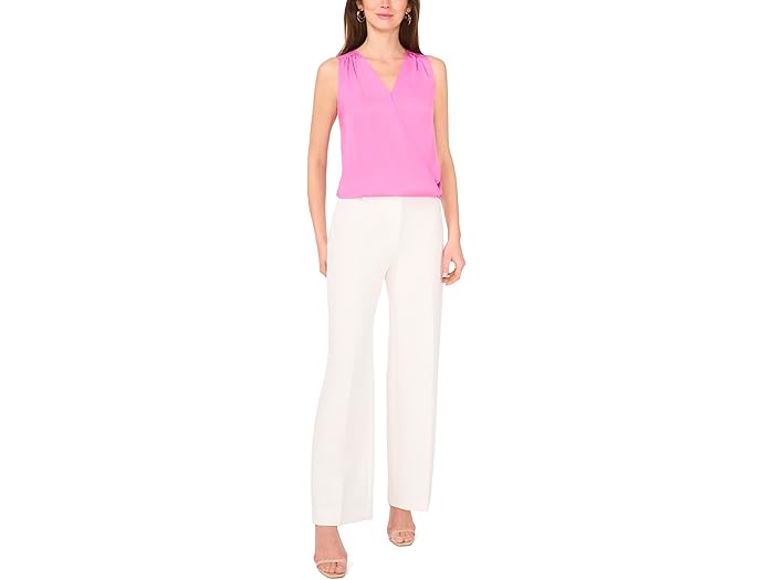 Vince Camuto Wrap Front Sleeveless Blouse - Image 3