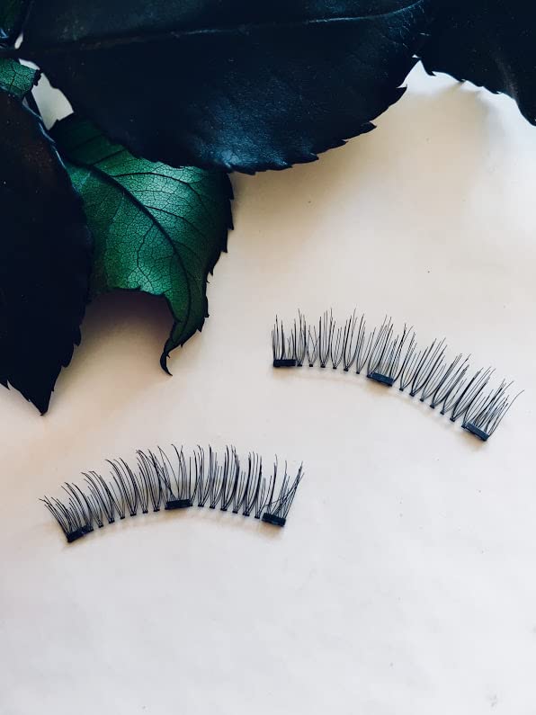 INSTALASHCharlene Line Magnetic Eyelashes Elegant Look Natural & Easy to Apply - No Glue - 2 Pairs of Eyelashes