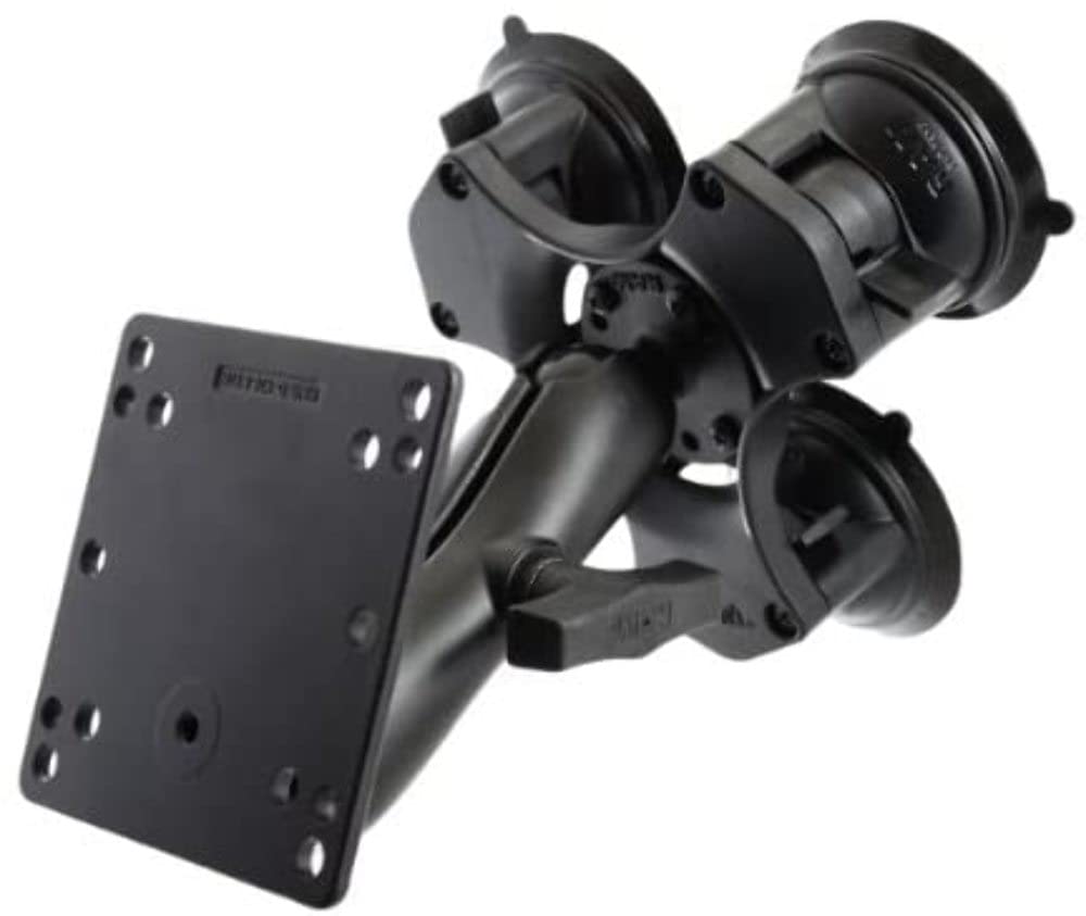 SUPPORTO VETRO A TRIPLA VENTOSA PER DISPLAY O COMPONENTI CON STANDARD VESA RAP-365-101-246U