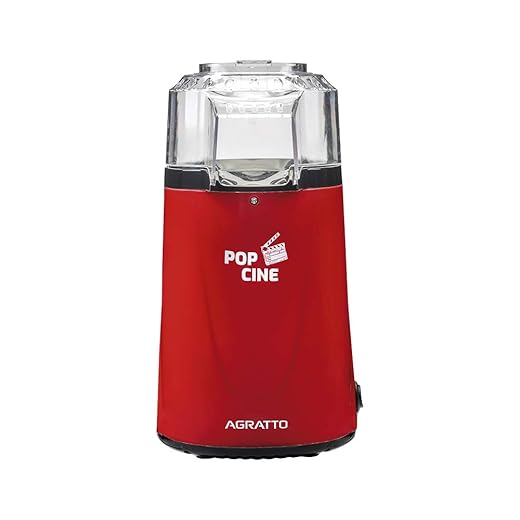 PIPOQUEIRA PO CINE PP02 VERMELHO COM DOSADOR 1200W 220V AGRATTO