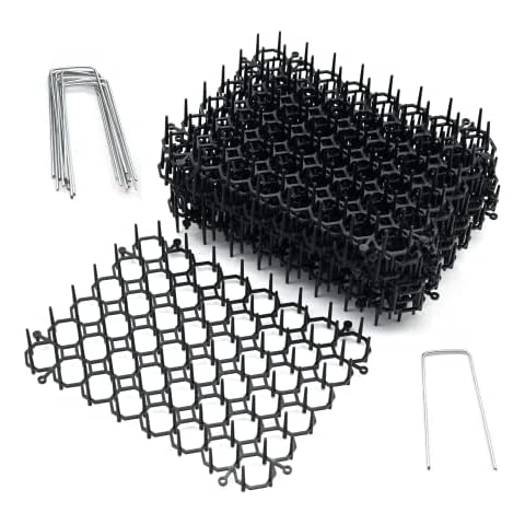 BYTEBAY Scat Mat for Cats, Pet Deterrent Mat with Spikes for Indoor/Outdoor，12 Pack，8 x 6 inches Cover