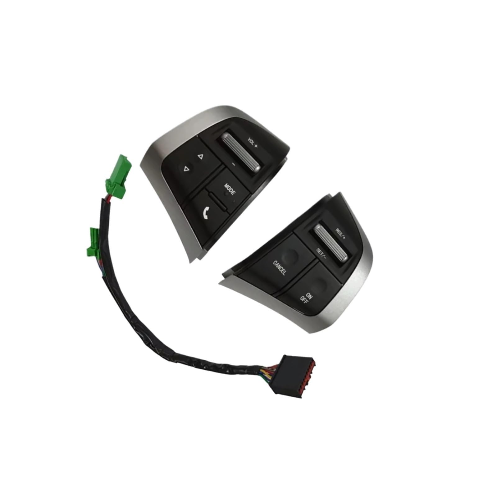 Pulsanti Volante Universali Auto Compatibile Con C&evrolet Per S10 Interruttore Controllo Velocità Dell'auto Volante Volume Audio Pulsante Multimediale Accessori 7P ON OFF ON