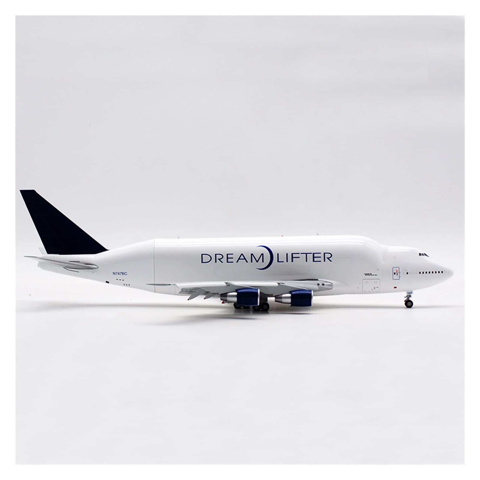 1 200 per 747 B747-400LCF N747BC Dream Lifter Modello di Aereo Giocattolo con Ruote del Carrello di atterraggio per la Raccolta e la visualizzazione