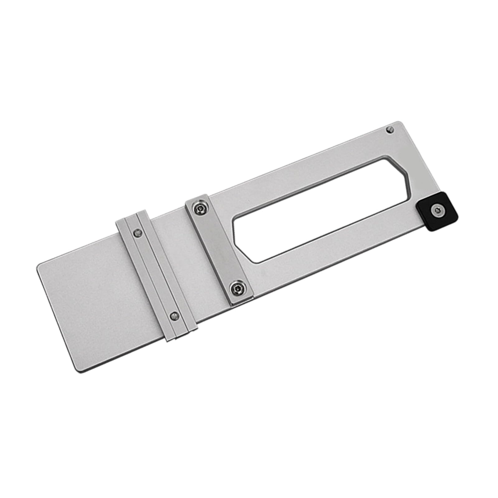 Piceioep Gray Aluminum Cutting Accessory Ensures Stable Angled Cut Woodworking Clamp For Carpentry And Accuracy Woodcrafts Portable Woodworking Clamp