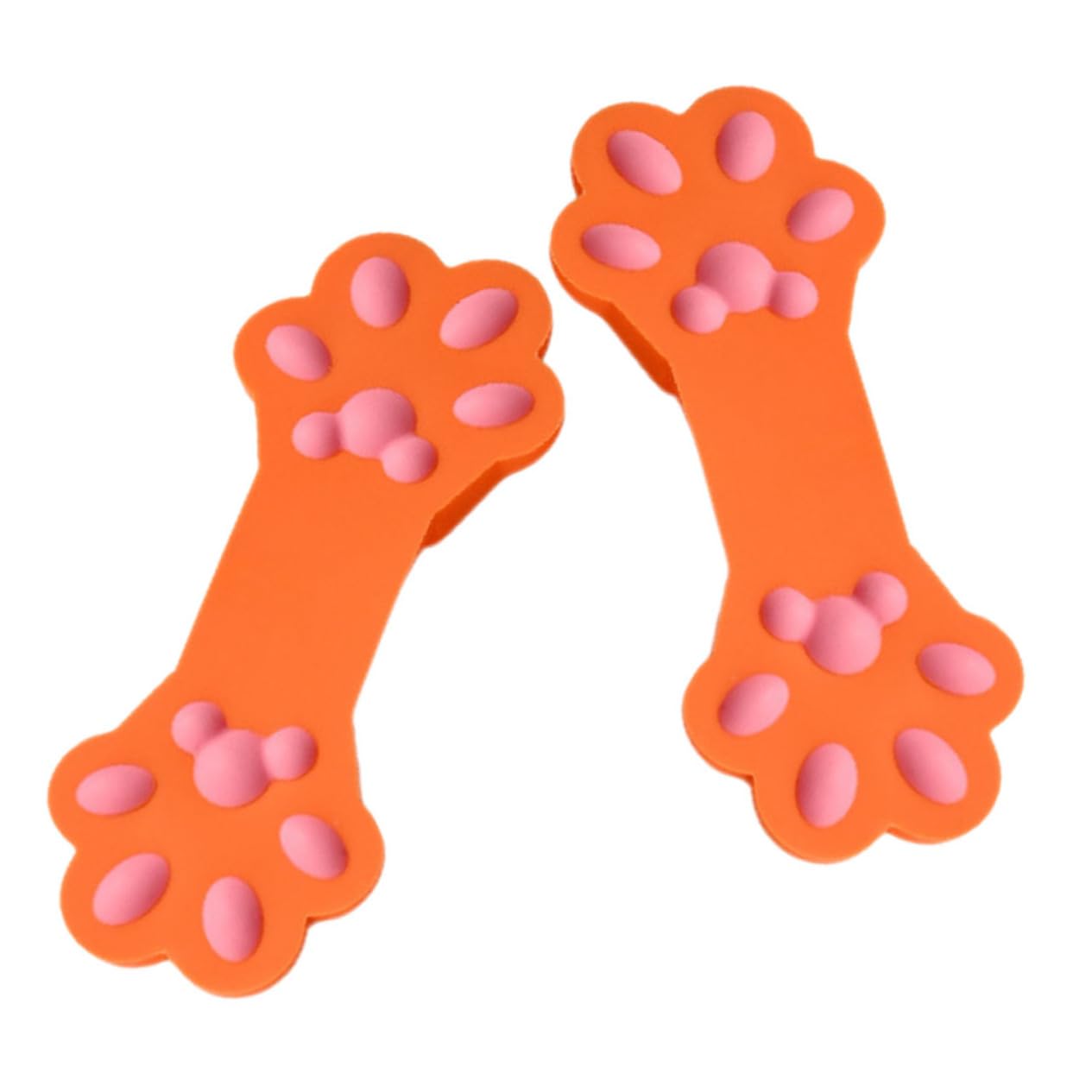 Alipis 8pièces Clips De Scellage Silicone Forme De Patte De Chat Pince à Snacks Et Alimentaires Pratique pour Conserver La Fraîcheur des Aliments