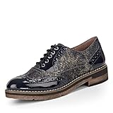 Flexible Laufsohle Tamaris Damen Schnuerschuhe 1-1-23616-29/876 blau 323065