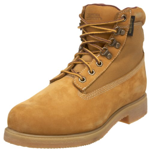 Chippewa Men's 6" Waterproof Insulated 24513 Lace Up Boot,GoldenNubuck,12 W US