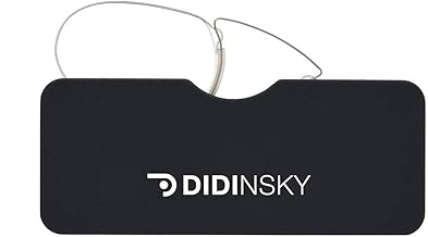 DIDINSKY Graduated Temless Reading Glasses for Men and Women Clear Presbyopia Glasses for Men and Women Retro or Vintage for Tired Eye.4 Colors and 5 Graduations - LOUVRE