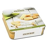 Babbi Waferini Pistachio in Gold Tin - Italian Pistachio Wafer Cookies - Crispy Pistachio Cream-filled Wafer - Crunchy & Groument Pistachio Snacks from Itely - Holiday Food Gift for Kids (6.7 oz)