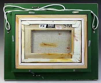 Amazon.co.jp: BM-004 油絵 森田秀雄 「赤富士」 SM 東光会 状態