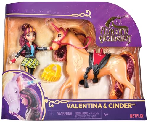 Unicorn Academy - L'Ecole des Licornes - Licorne + Poupée - Licorne, Poupée Et Accessoires À Collectionner - Jouets Inspirés Série L'Ecole des Licornes - Jouet Enfant 4 Ans et + - Modèle Aléatoire