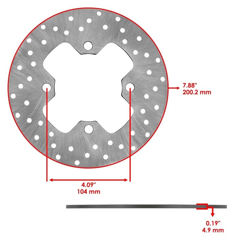 #US Replacement Parts Front Disc Stud Bolt Fits for Kawasaki for Brute Force 650 KVF650D KVF650E 4x4 2006-2013 (diep#1725-28562)