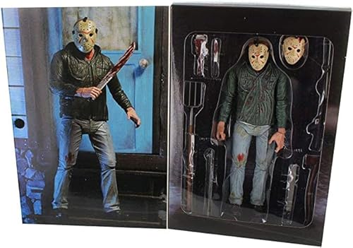 Dxuioz Friday The Black Scale Ultimate Part 3 Jason Action Figure, 7" (4) #TOP1