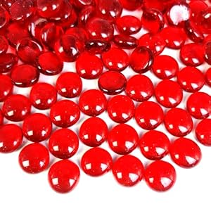 Ocefeiyue Rote Glassteine 0,9 kg