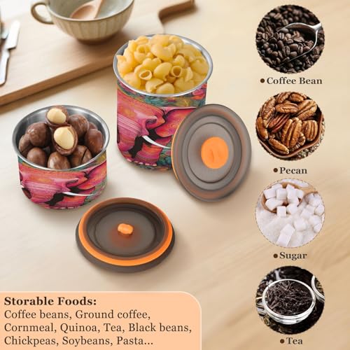 Bote de Café Acero Inoxidable 30oz con Tapa Hermética miniatura 5