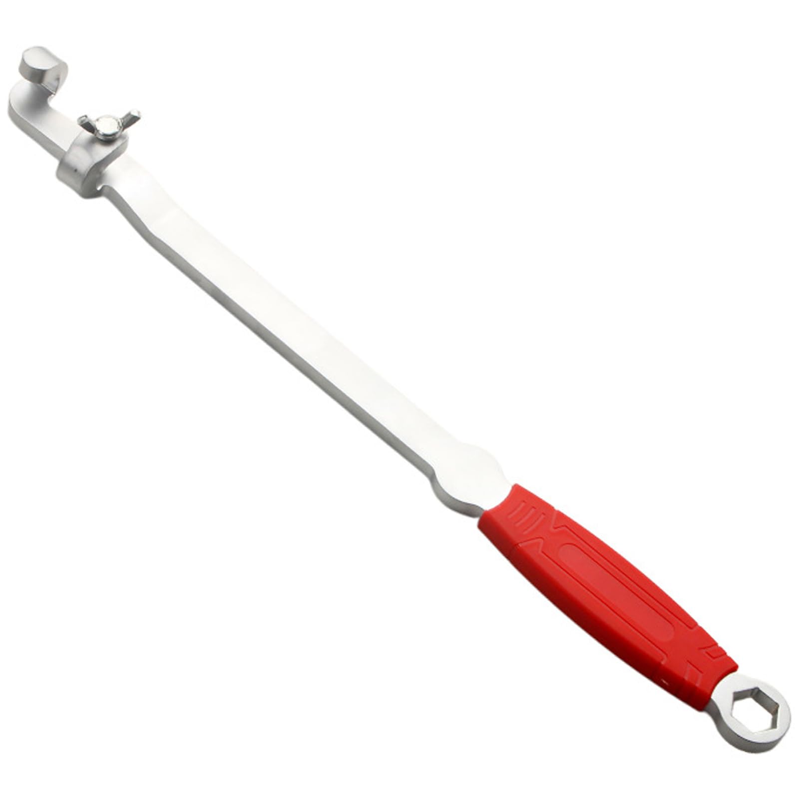 Hsioluted With Light Handle Ergonomic 16Inch Wrench Extender With Antislip Grip For Automotive And Home Use Tight Space Extension Tool Wrench Extender Tool
